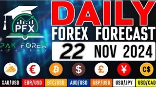 2024 11 22  DAILY FOREX FORECAST [upl. by Ainegue]