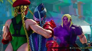 Cammy vs Decapre Street Fighter 5 Story Mode Gameplay WalkThrough [upl. by Gerhardt]