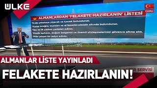 Almanlardan Felakete Hazırlanın Listesi [upl. by Yendys333]