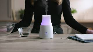 Yankee Candle® Ultrasonic Aroma Diffuser  How To Clean With Captions [upl. by Saito]