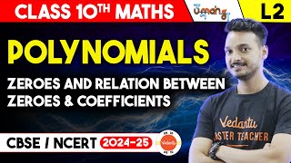 Polynomials Class 10  Find The Relationship Between Zeroes And its Coefficients  CBSE 10  UMANG [upl. by Elletnwahs]