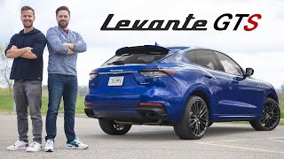 2021 Maserati Levante GTS Quick Review  Who Needs Sensible [upl. by Xerxes945]