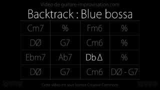 Blue Bossa 120bpm  Backing track [upl. by Evanne]