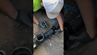 plumbing plumber contractor asmr work workers bluecollar cool coolgadgets [upl. by Aivatnwahs]