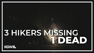 3 hikers go missing over weekend 1 found dead [upl. by Sheeran]