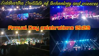 Siddhartha Institute of technology and sciences Annual Day 2023  Narapally annualday2023 [upl. by Dahsraf]