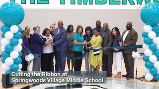 Springwoods Village Middle School Ribbon Cutting [upl. by Dittman661]