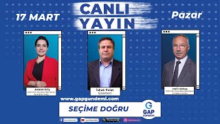 Seçime Doğru  Dem Parti Eyyübiye Belediye Eş Başkan Adayı Halil AKBAŞ Yayın Konuğumuz  canlı [upl. by Whitelaw]