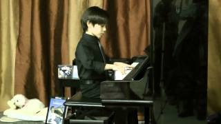 Evan plays Ecossaise by Beethoven [upl. by Rimat898]