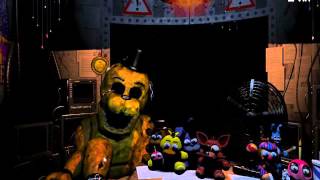 прохождения 7 ночи в FNAF 2  ГОЛДЕН ФРЕДИ 20 [upl. by Einafets]