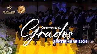 Primera Ceremonia de Grados 26 de septiembre 2024 – 2 [upl. by Anila]