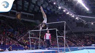 Angelina MELNIKOVA RUS  2019 Artistic Gymnastics European silver medallist uneven bars [upl. by Waldon]