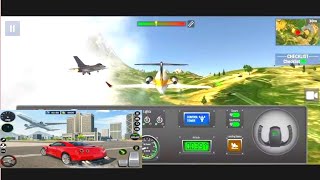 Airplane Takeoff and Landing in Airplane Problem Car Simulator [upl. by Hoo]