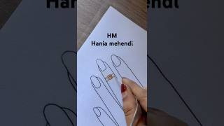 arabic finger tip mehndi design ￼ [upl. by Valsimot]