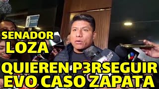 SENADOR LOZA RECHAZARA INCREMENTO DE SUELDOS AL GOBIERNO Y FUNCIONARIOS [upl. by Islehc]