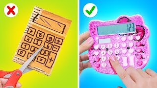 CARDBOARD CRAFTS  Awesome Hacks And Gadgets For Parents by 123 GO Galaxy [upl. by Yancey918]