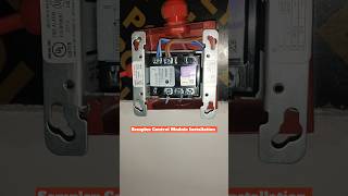 Fire Alarm Control Module Installation  Semplex Fire Alarm System [upl. by Arahsat]