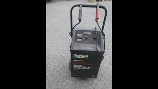 Sears Diehard Battery Charger 500 A Fleamarket [upl. by Clyde]