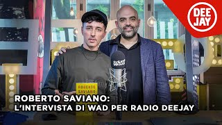 Roberto Saviano ospite a SayWaaad – Puntata del 31 maggio 2024 [upl. by Oterol]