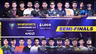 HINDI  SKYESPORTS CHAMPIONSHIP 50  BGMI  DAY 1  SEMI  Godl Soul Tx TT BLIND GDR gods [upl. by Sarat407]