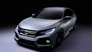 Honda Civic Hatchback Prototype  new from the ground up [upl. by Rafael]