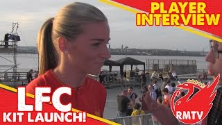 Chris Talks To LFC Ladies Captain Gemma Bonner  Player Interview [upl. by Annohsed]