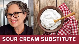 Homemade Sour Cream Substitute in Minutes  The Frugal Chef [upl. by Hubble]