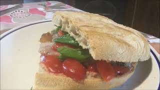 Panino allardiato alla Cilentana videoricetta n° 1144 [upl. by Saravat]