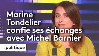 Nouveau Gouvernement  Marine Tondelier confie ses échanges avec Michel Barnier [upl. by Tove]