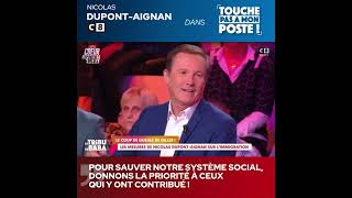 Pour sauver notre système social donnons priorité à ceux qui y ont contribué  tpmp [upl. by Wallas]