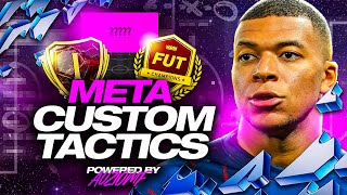 THE BEST META FORMATIONS amp CUSTOM TACTICS 🔥  FIFA 22 Ultimate Team [upl. by Leibrag889]