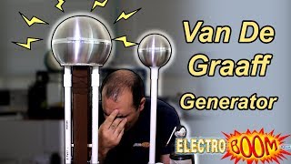 Building a Van De Graaff HIGH VOLTAGE Generator [upl. by Yrtsed586]