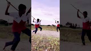 illuppur silambatam traditionalkarate karate panchabootha silambamsocity [upl. by Asela]