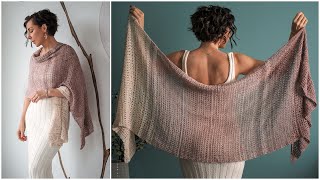 Easy StepbyStep Instructions Crochet the Beginner Friendly Lacy Ruffly Adorn ShawlScarf [upl. by Tevlev]