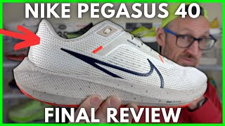 NIKE PEGASUS 40 FINAL REVIEW  Can you still JUST DO IT in this daily model  EDDBUD [upl. by Lecram]