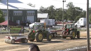 Carroll County 4H amp FFA Fair Tractor Pull [upl. by Shippee]