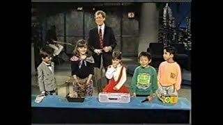 Kids Show amp Tell on Letterman November 13 1991 [upl. by Enelrihs]