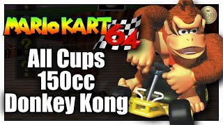 Mario Kart 64 Longplay Donkey Kong  No Commentary  GameCenterHD [upl. by Anestassia]