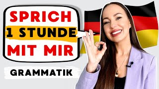 🗣️Sprich mit mir 1 Stunde Grammatik lernen verbessere deine Aussprache und deine Grammatik [upl. by Waddle114]