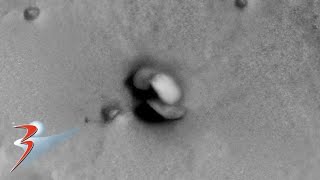 SaucerShaped Object Spotted in Hydraotes Colles on Mars [upl. by Bobbette]