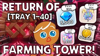 INSANE Easy Farming is Here Endless Strawberry Cake Tower Tray 140 [upl. by Hollingsworth766]