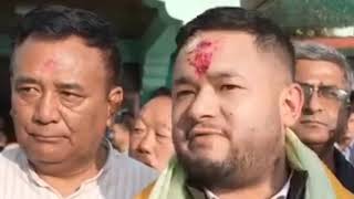 Former HMLA Mr Aditya Golay from SorengChekhung for ByElections [upl. by Resee846]