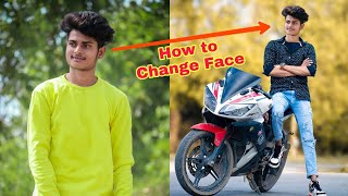 How to Change Face in Picsart Part ii  Face Change Photo Editing  PicsArt Face Change [upl. by Une]