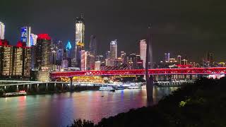 8K Night Street 62 travel chongqing chinacity nightlife china trending chinatravelguide [upl. by Atekehs]