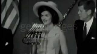 Jackie Kennedy speaks Spanish in Mexico [upl. by Yriek723]