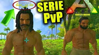 ADMIN DEFIENDE A TRIBU para que NO les haga RAIDEO  2 SERVER PvP SERIE ARK SURVIVAL EVOLVED [upl. by Einalem787]