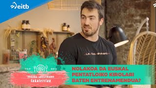 Nolakoa da Euskal Pentatloiko kirolari baten entrenamendua [upl. by Gillett516]