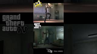 Niko Bellic Specialist Dance Comparison Persona 4 gta4 persona4golden shorts [upl. by Erdnuaed]