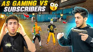 AS Gaming And GodSunny In Lone Wolf 2 Vs 2 With Subscribers😮😍Free Fire India [upl. by Karoline985]