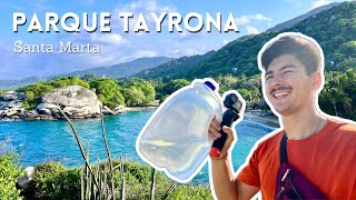 2 días 1 noche en el parque TAYRONA nuestra EXPERIENCIA [upl. by Koran]